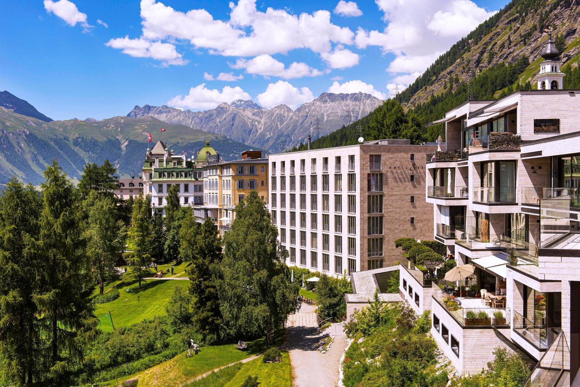 Hotel Saratz Pontresina Exterior photo